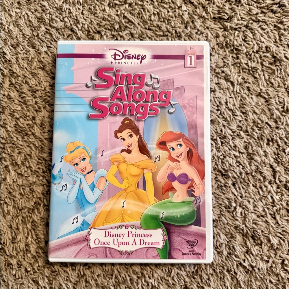 Disney Princess Sing Along Songs - Vol. 1: Once Upon a Dream (DVD, 2004)